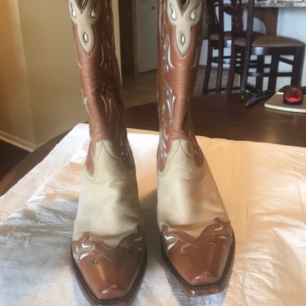 Stallion Cowboy Boots- size 7 women's
